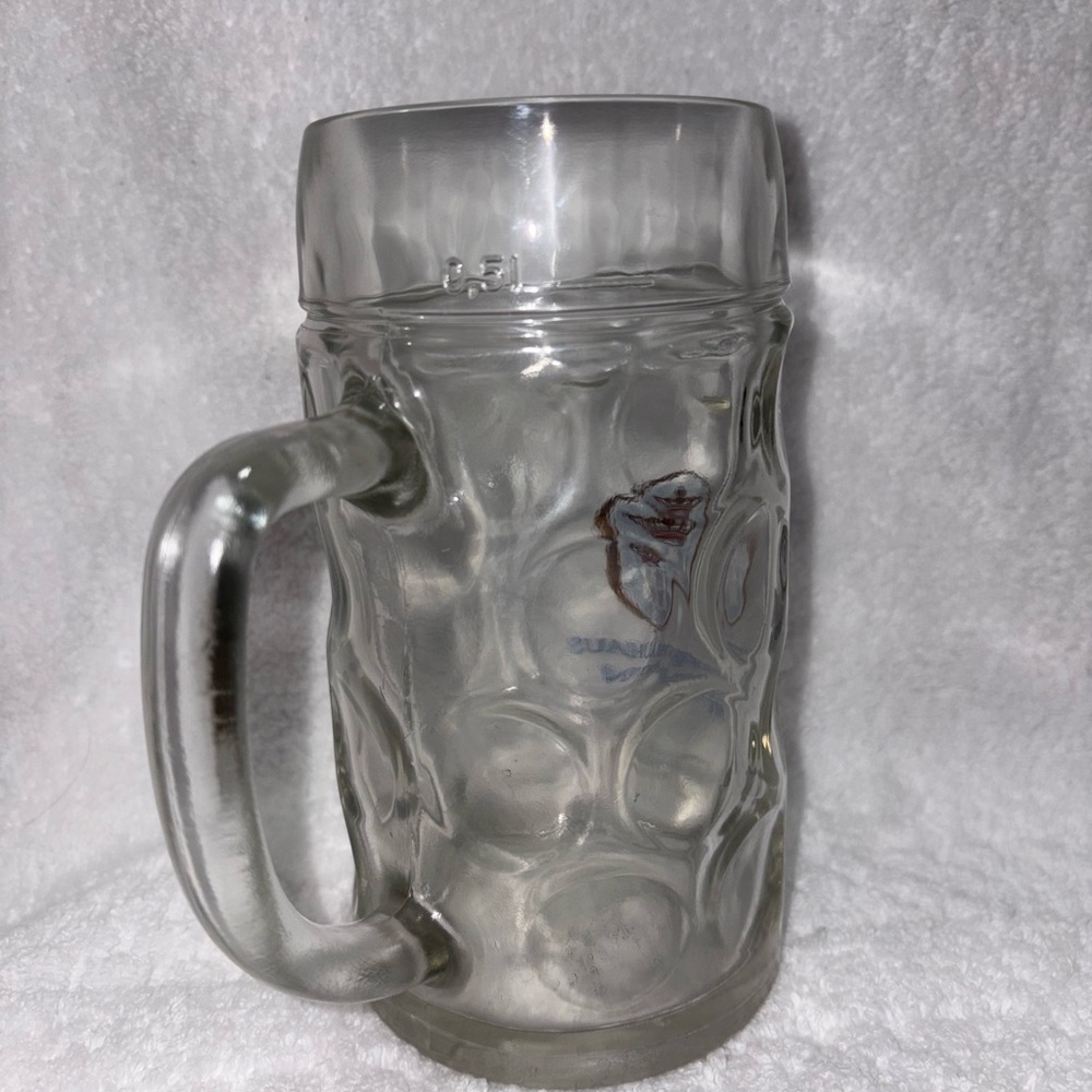 Hofbräuhaus München Glass Beer Stein - Picture 3 of 3